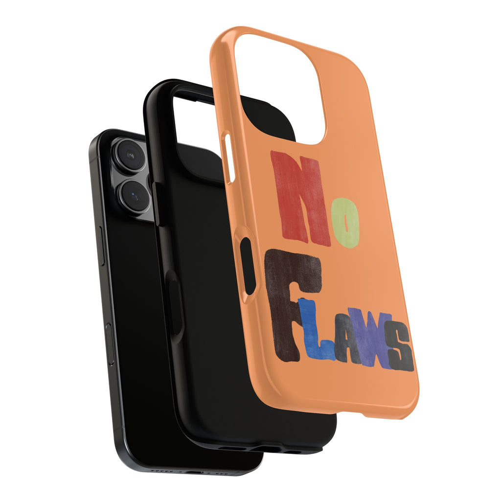 "No Flaws" Retro Hand-Lettered Protective Cover