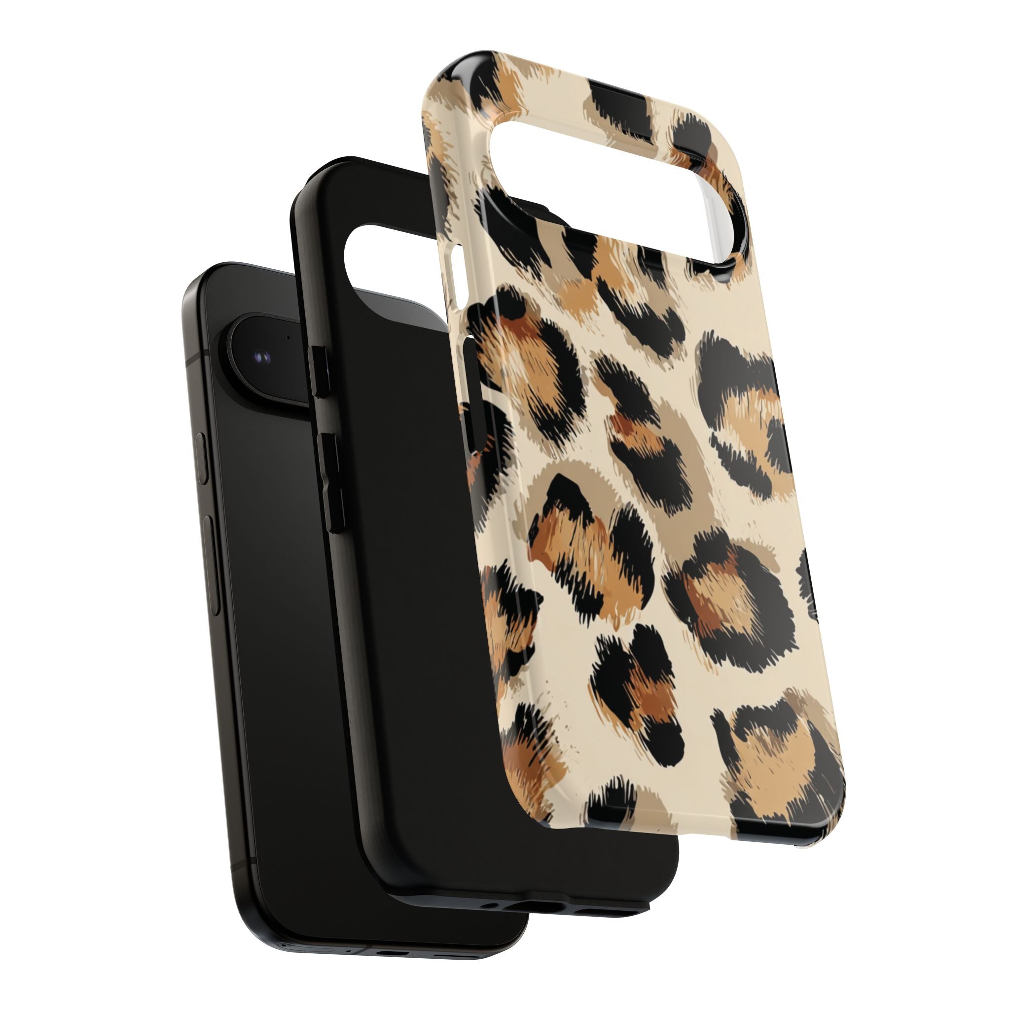 Stylish Leopard Print Phone Case, Animal Print, Tough Case, Gift for Her