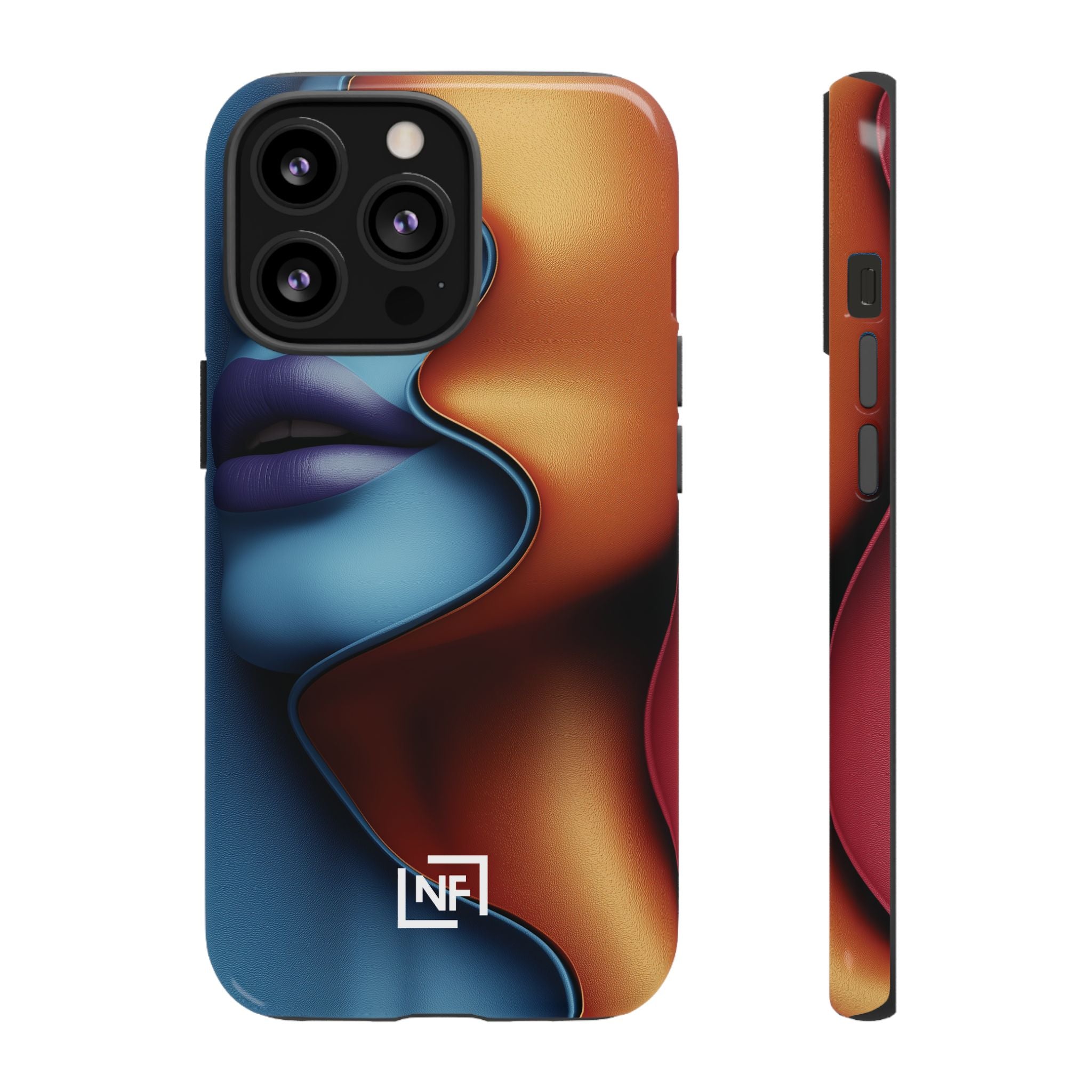 Duality in Motion — Tough Phone Case
