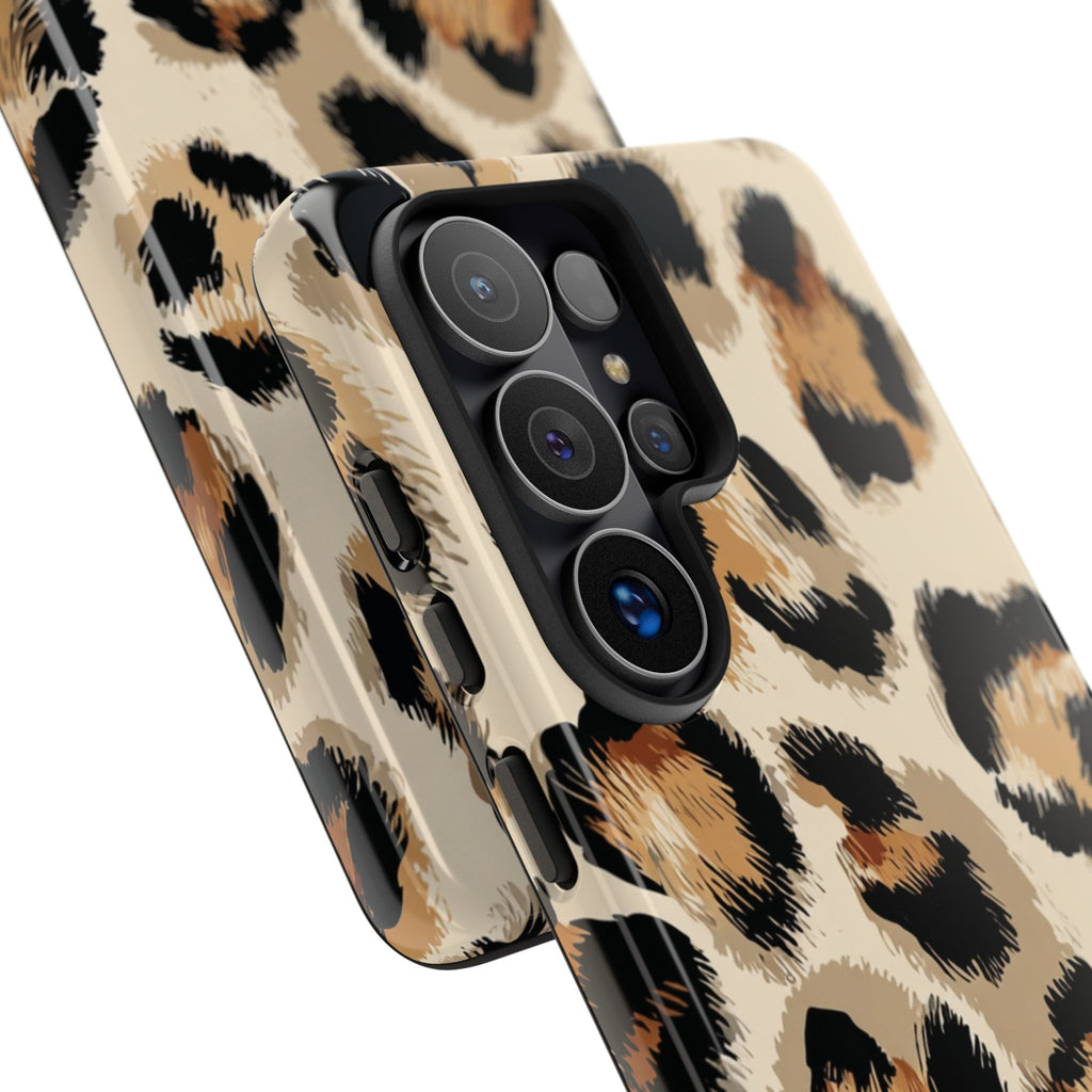 Stylish Leopard Print Phone Case, Animal Print, Tough Case, Gift for Her