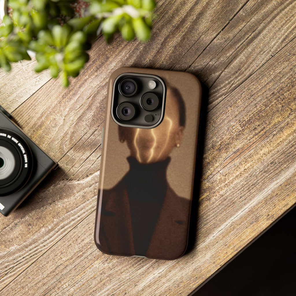 Stylish Phone Case with Artistic Design, Fashion Tech Accessory, Tough Cases