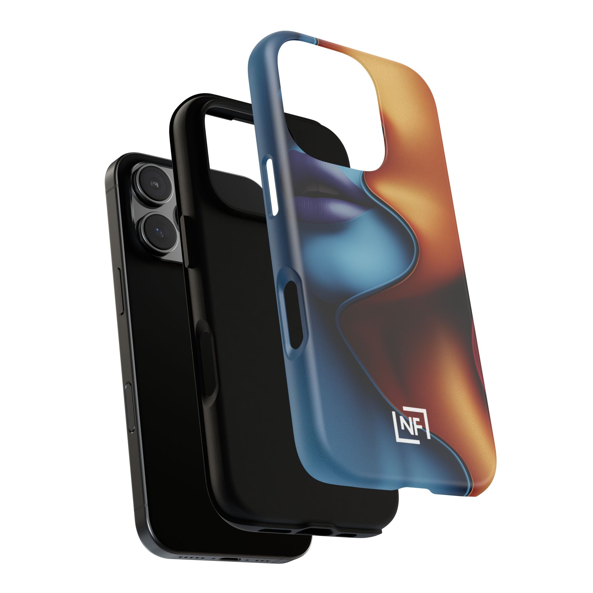 Duality in Motion — Tough Phone Case