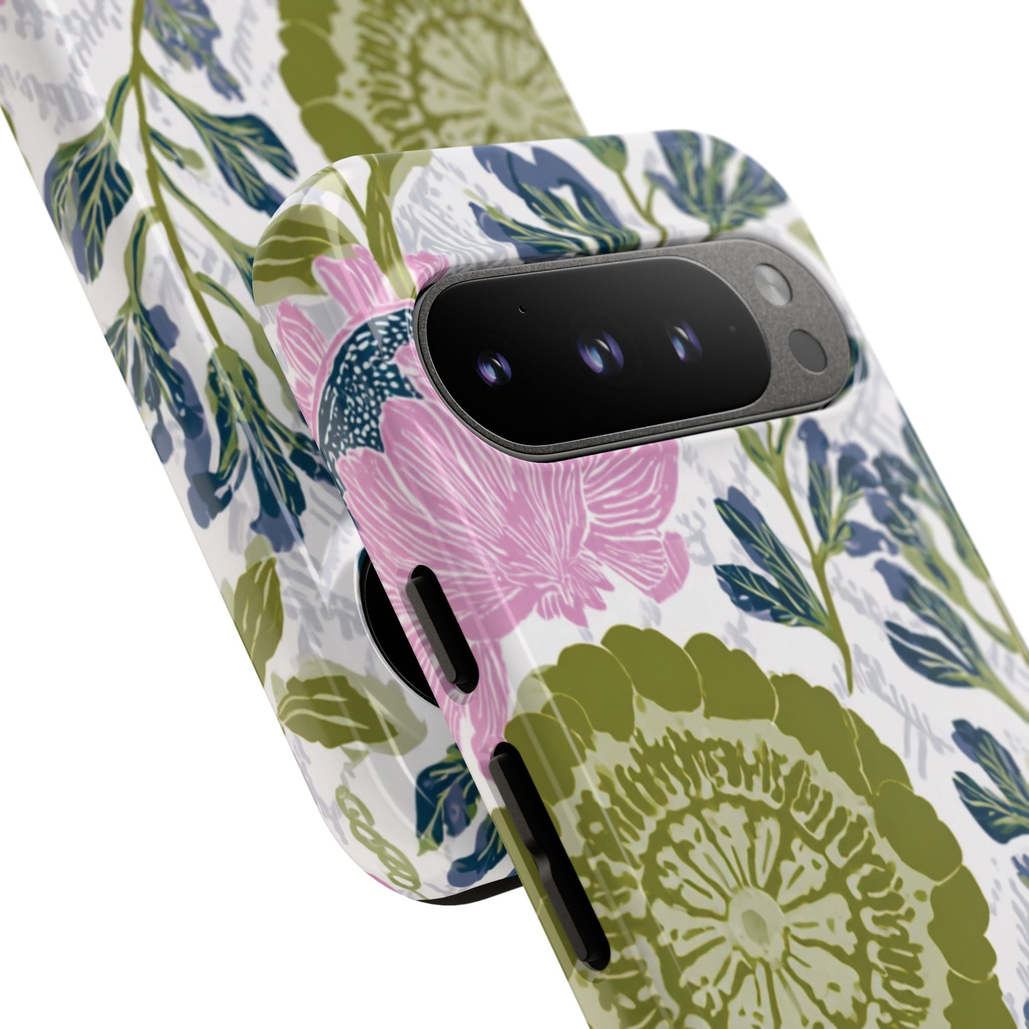 Floral Phone Case, Tough Cases with Elegant Design, Stylish Phone Accessories