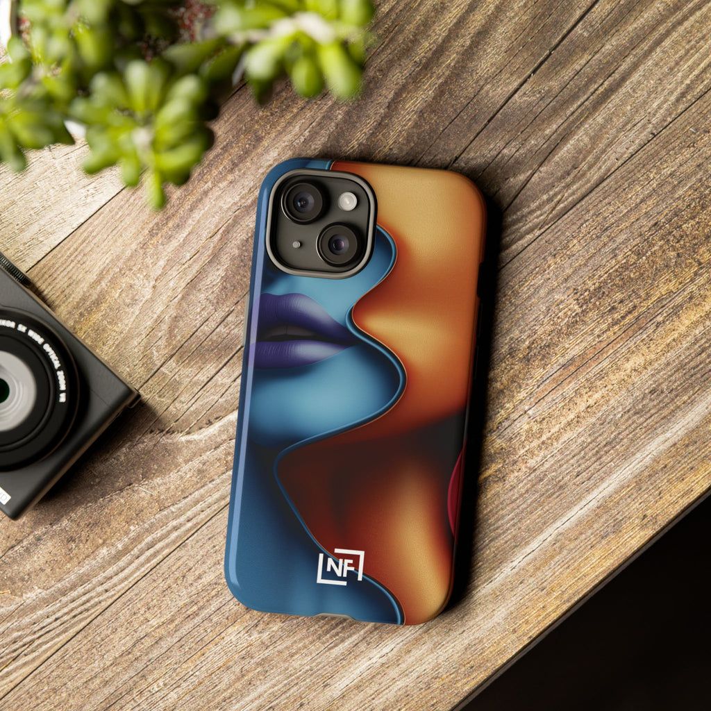 Duality in Motion — Tough Phone Case