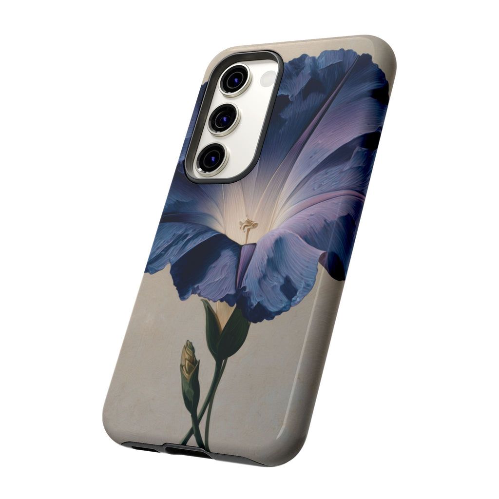 Floral Phone Case, Tough Cases with Purple Flower Design, Phone Accessories
