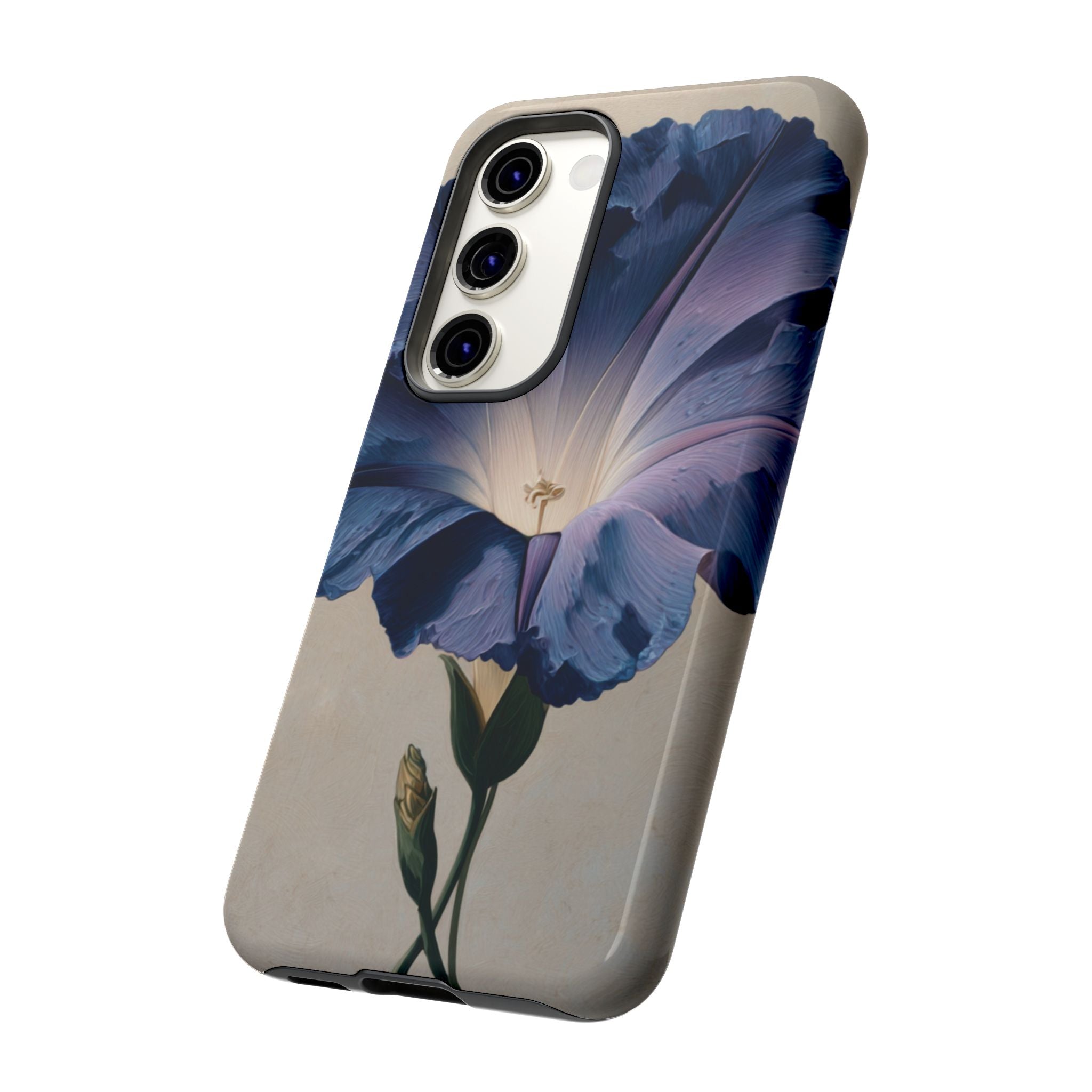 Floral Phone Case, Tough Cases with Purple Flower Design, Phone Accessories
