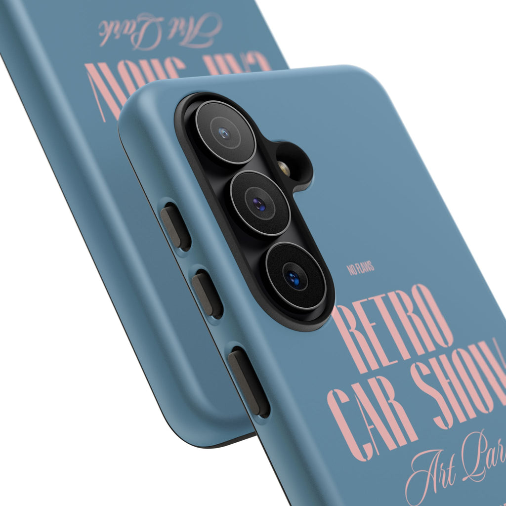 Retro Car Show Phone Case — Vintage Classic Auto Design