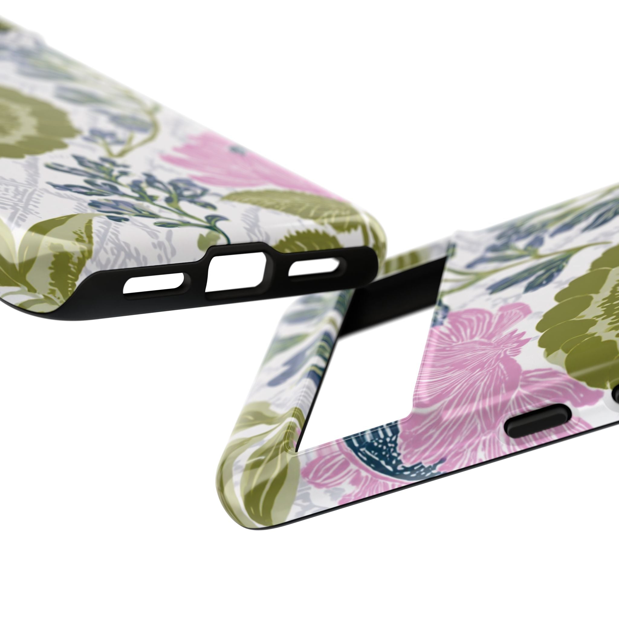 Floral Phone Case, Tough Cases with Elegant Design, Stylish Phone Accessories