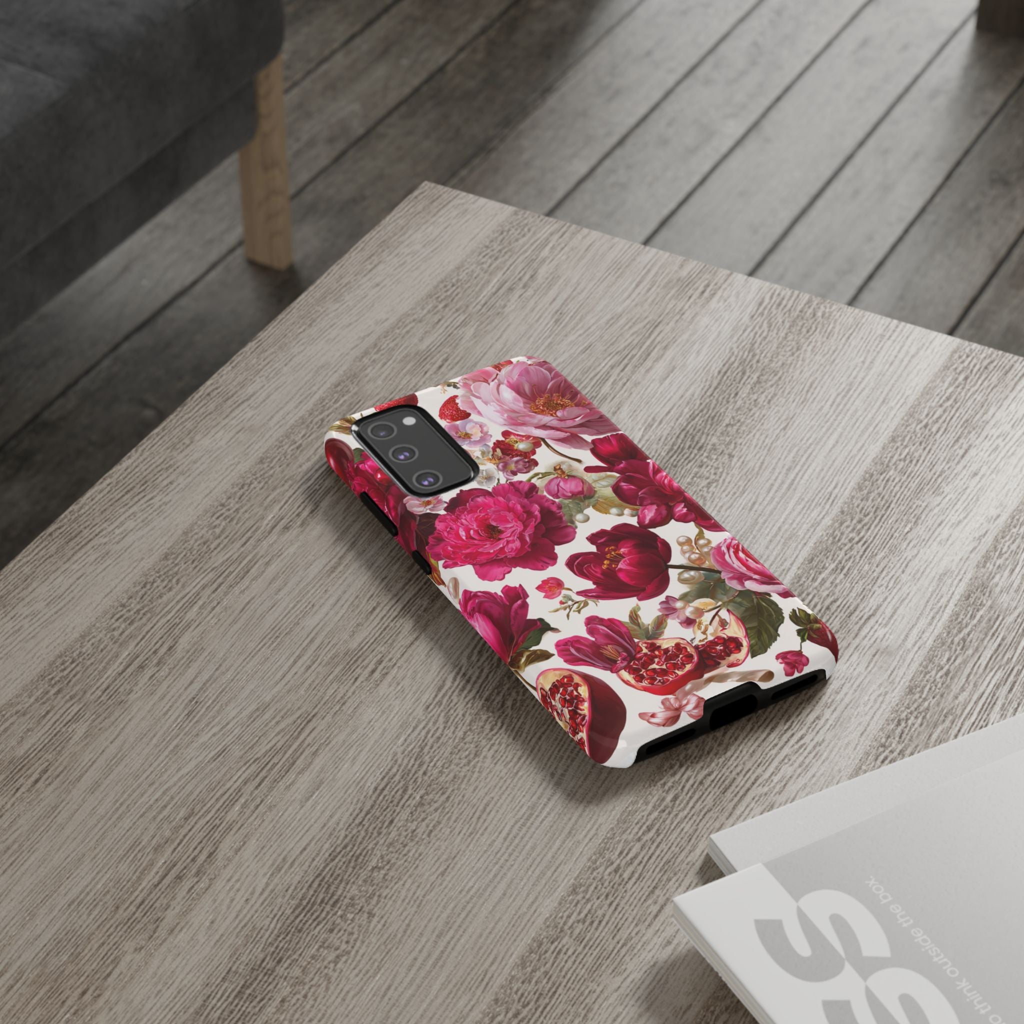 Floral Phone Case, Tough Floral Case, Flower Design