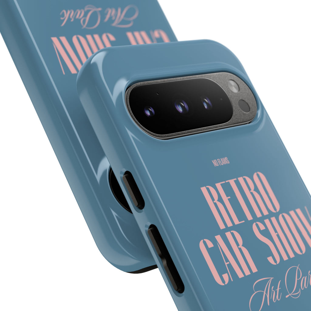 Retro Car Show Phone Case — Vintage Classic Auto Design