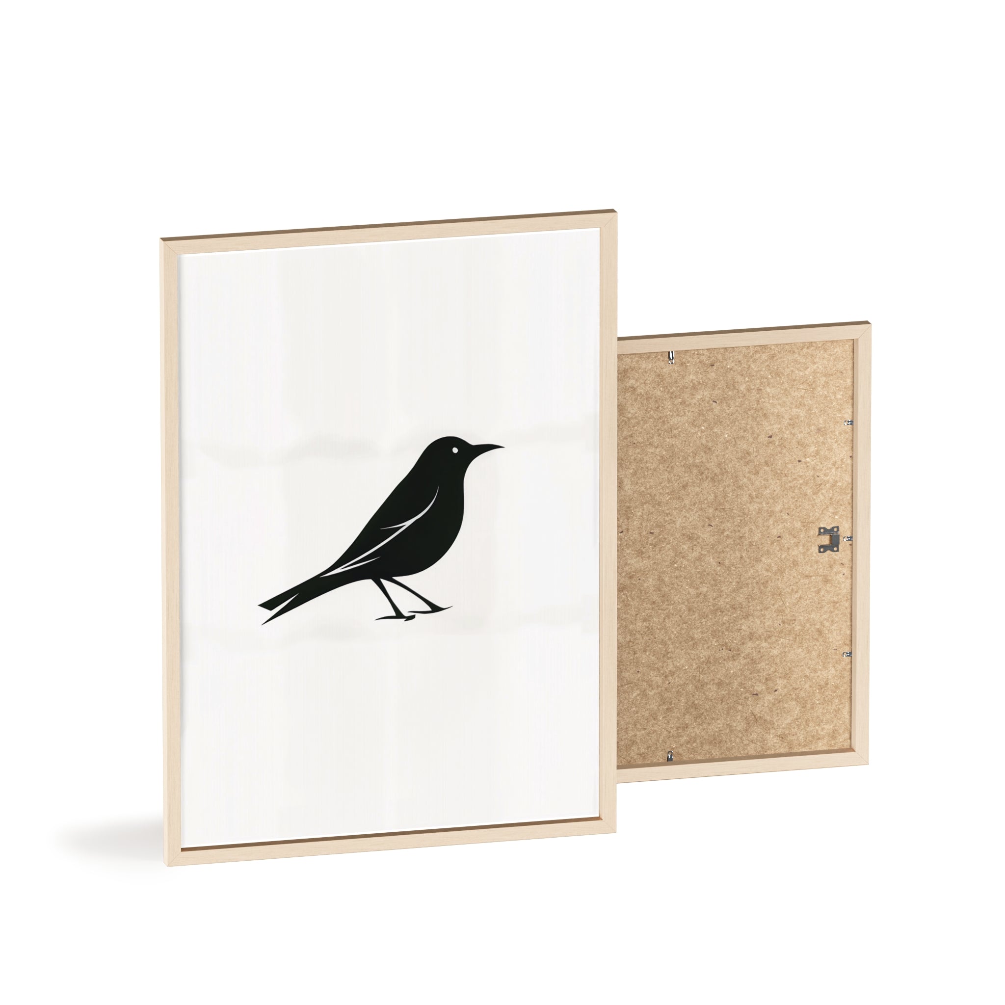 The Oriole Principle: A Study in Minimal Form – Framed Poster