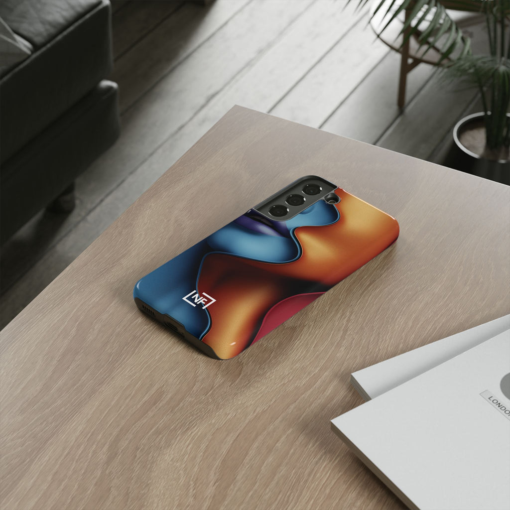 Duality in Motion — Tough Phone Case
