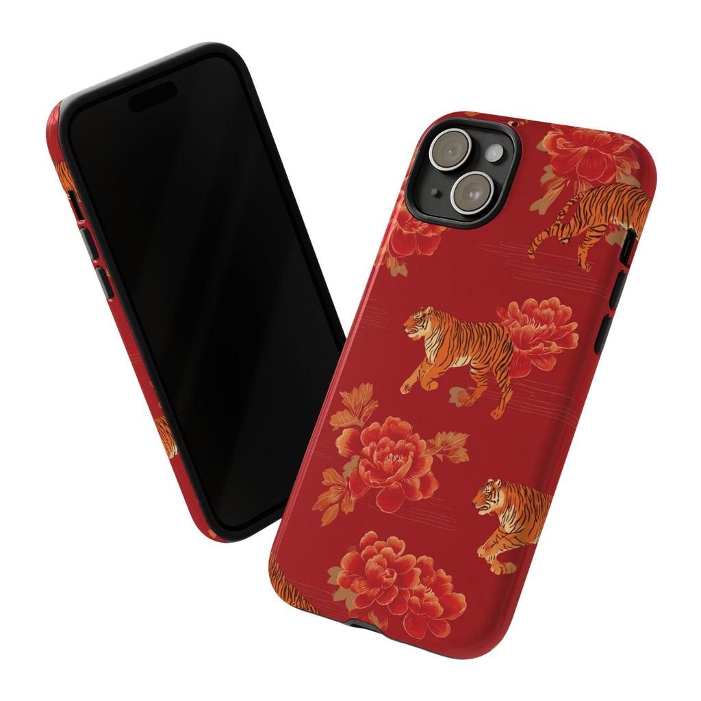 Bold Tiger Phone Case, Wild Animal Lover Gift, Stylish Phone Cover