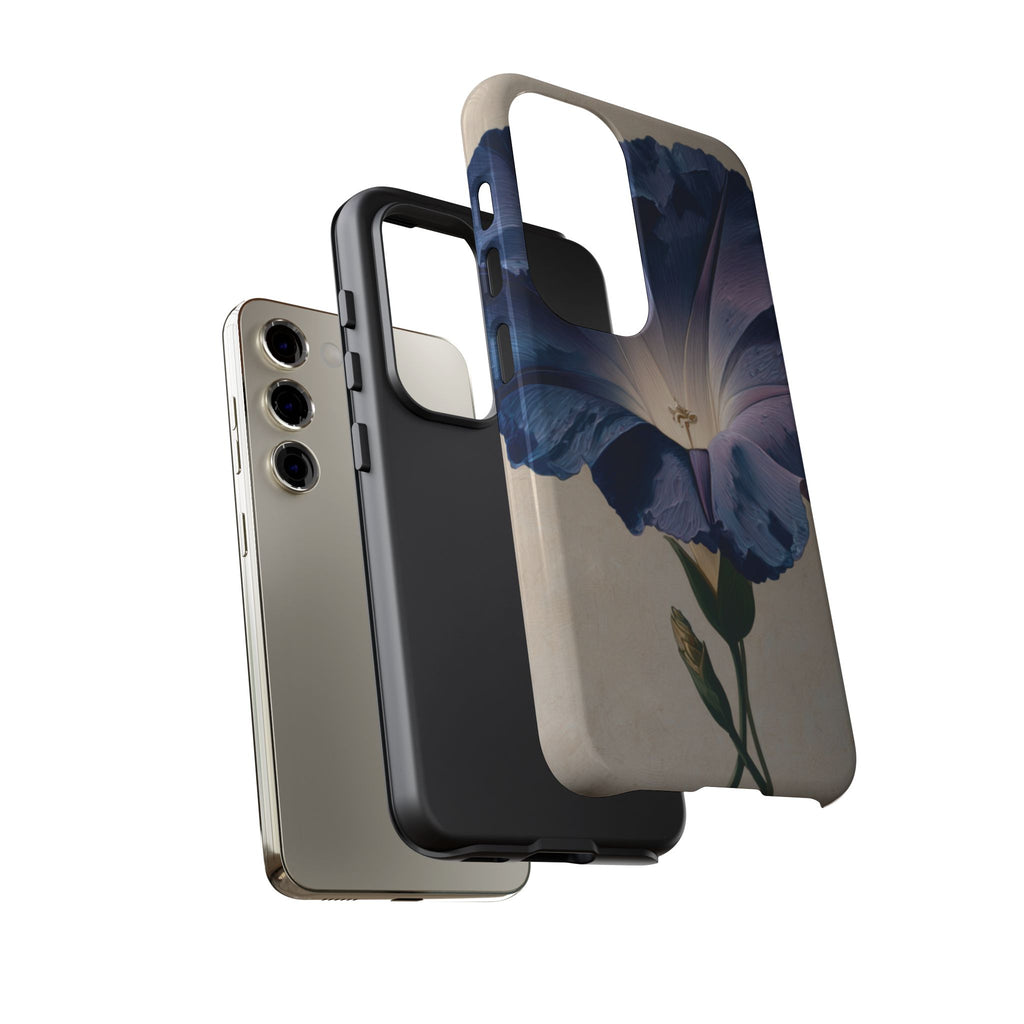 Floral Phone Case, Tough Cases with Purple Flower Design, Phone Accessories