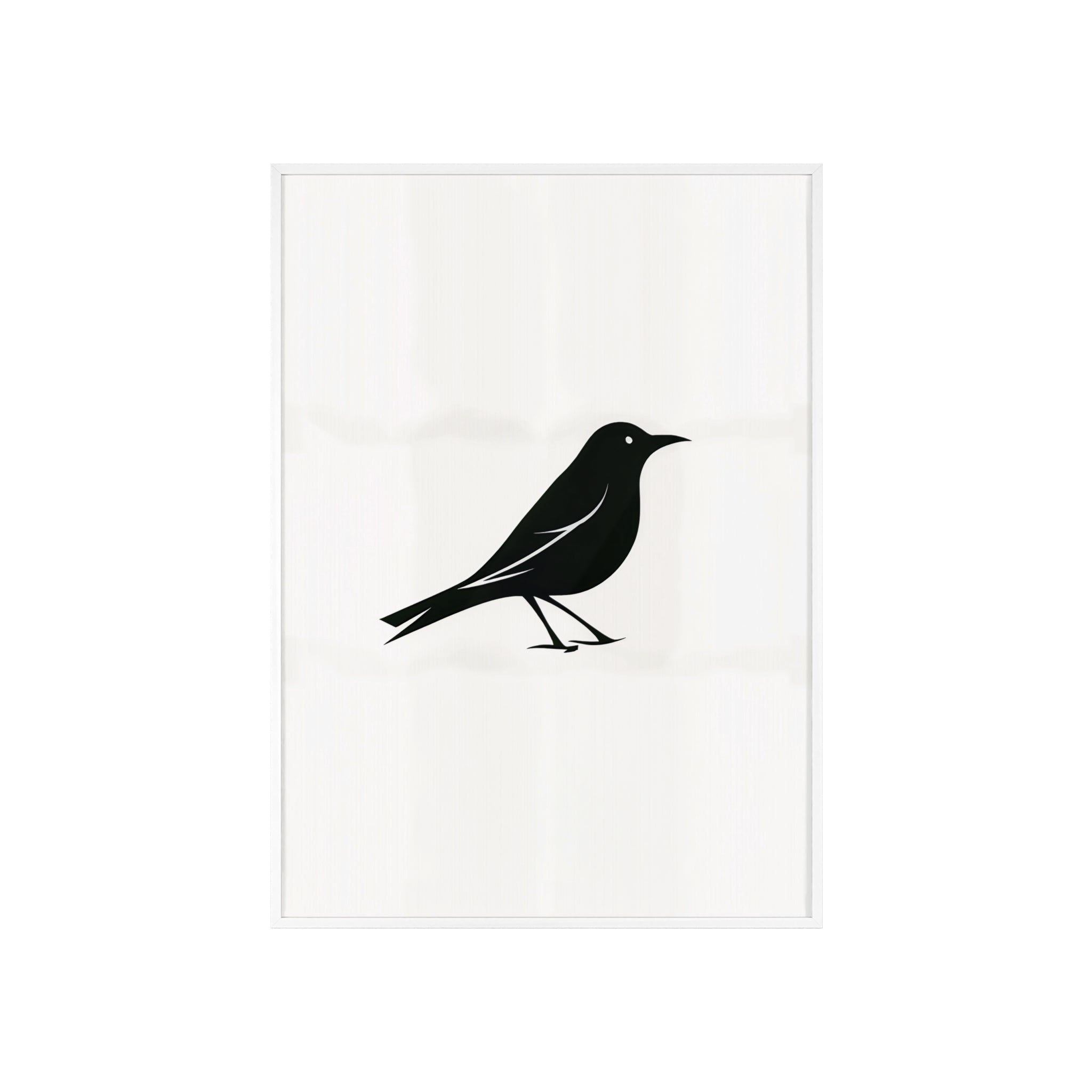 The Oriole Principle: A Study in Minimal Form – Framed Poster