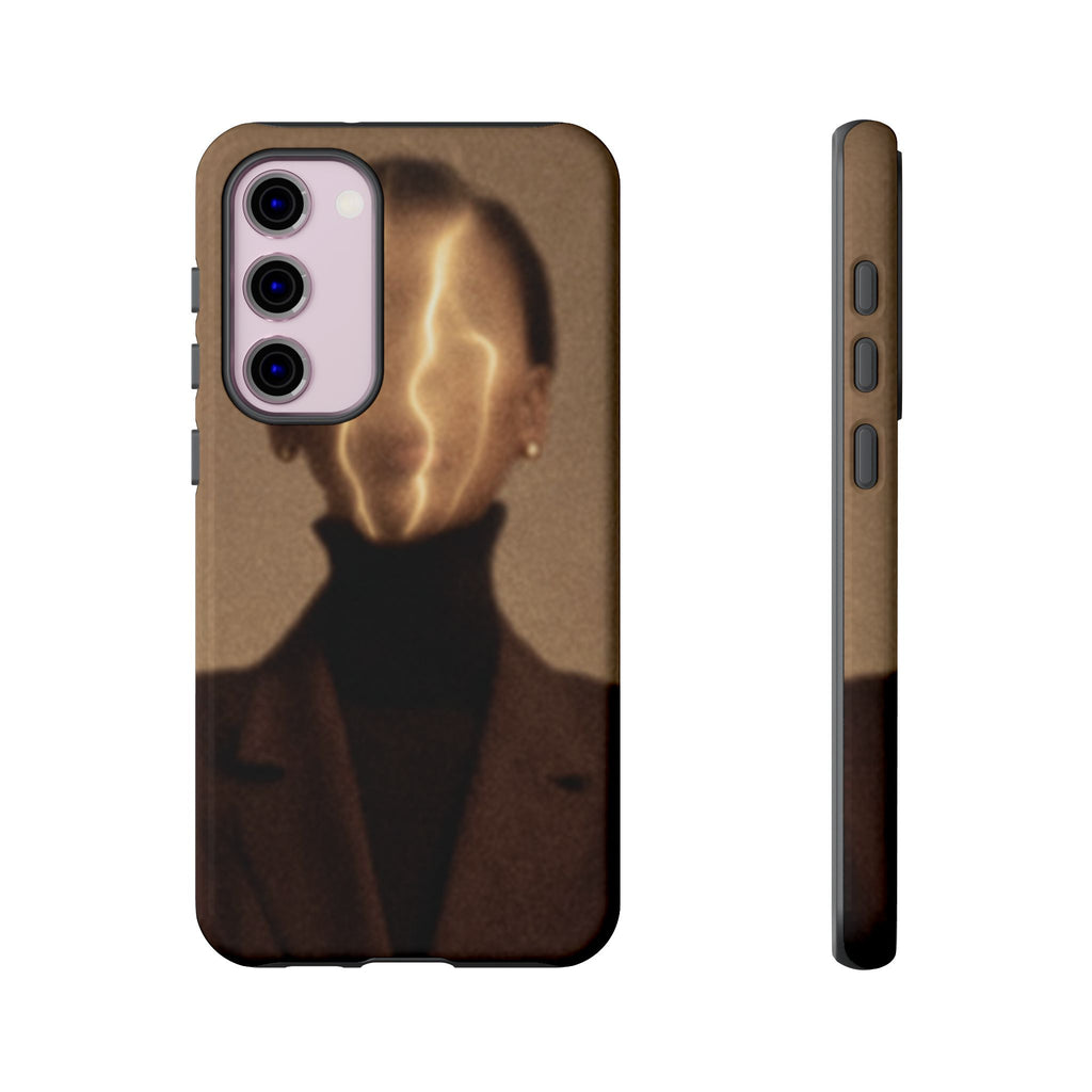 Stylish Phone Case with Artistic Design, Fashion Tech Accessory, Tough Cases