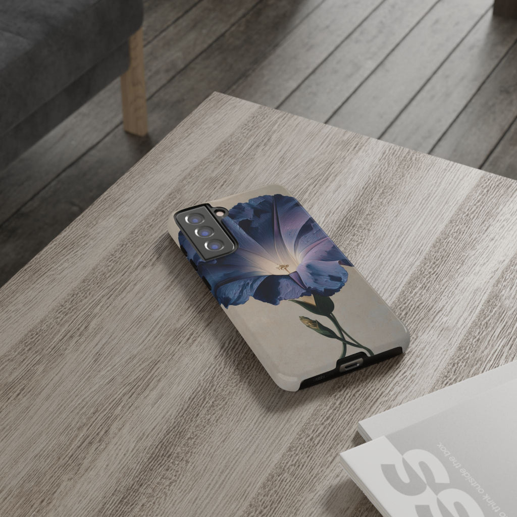 Floral Phone Case, Tough Cases with Purple Flower Design, Phone Accessories