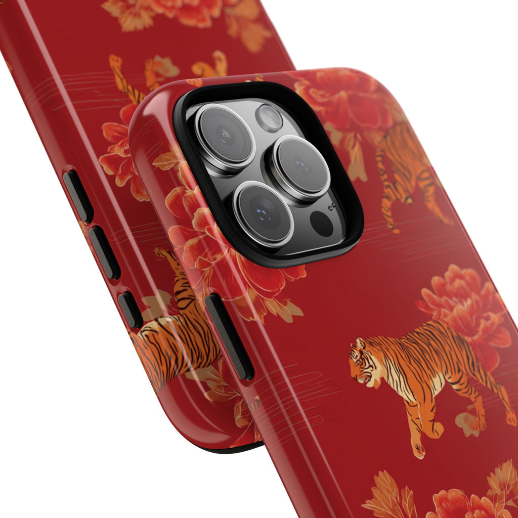 Bold Tiger Phone Case, Wild Animal Lover Gift, Stylish Phone Cover