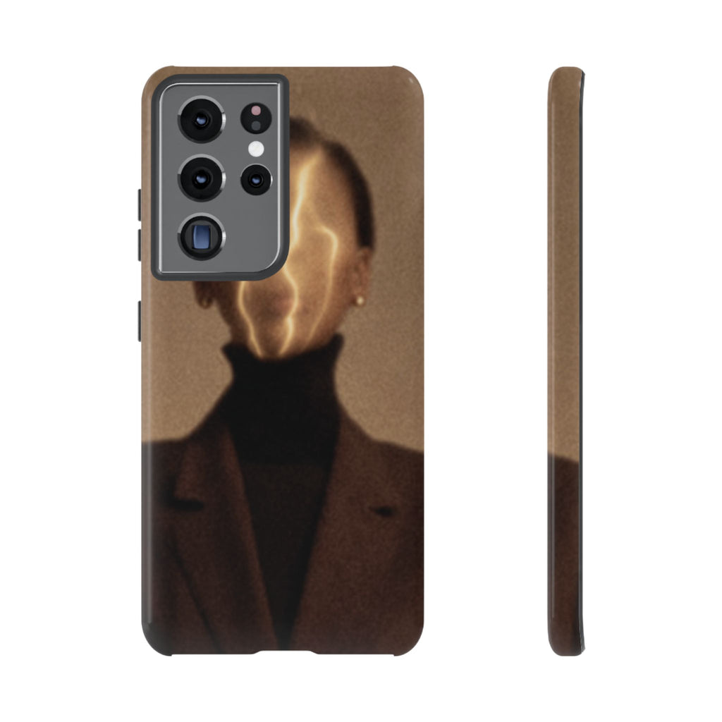 Stylish Phone Case with Artistic Design, Fashion Tech Accessory, Tough Cases