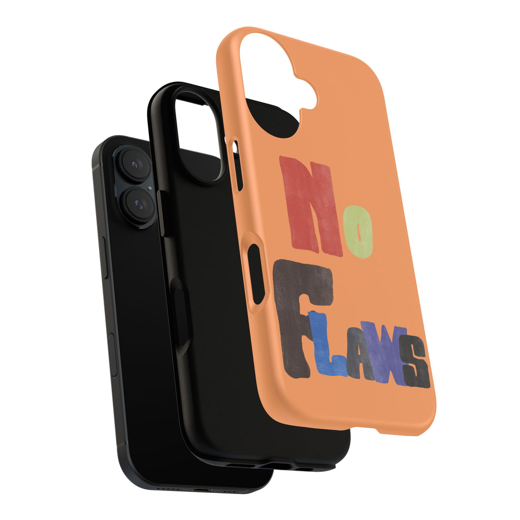 "No Flaws" Retro Hand-Lettered Protective Cover
