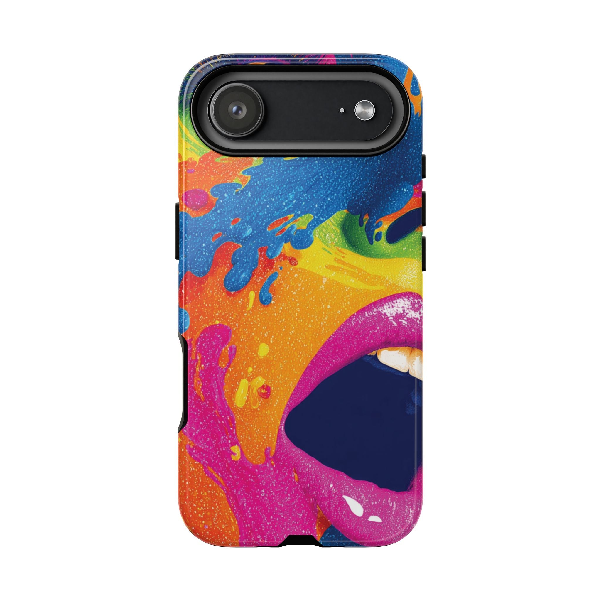 Lover, Colorful Phone Cover, Unique Gift for Artists, Fun Tech Accessory