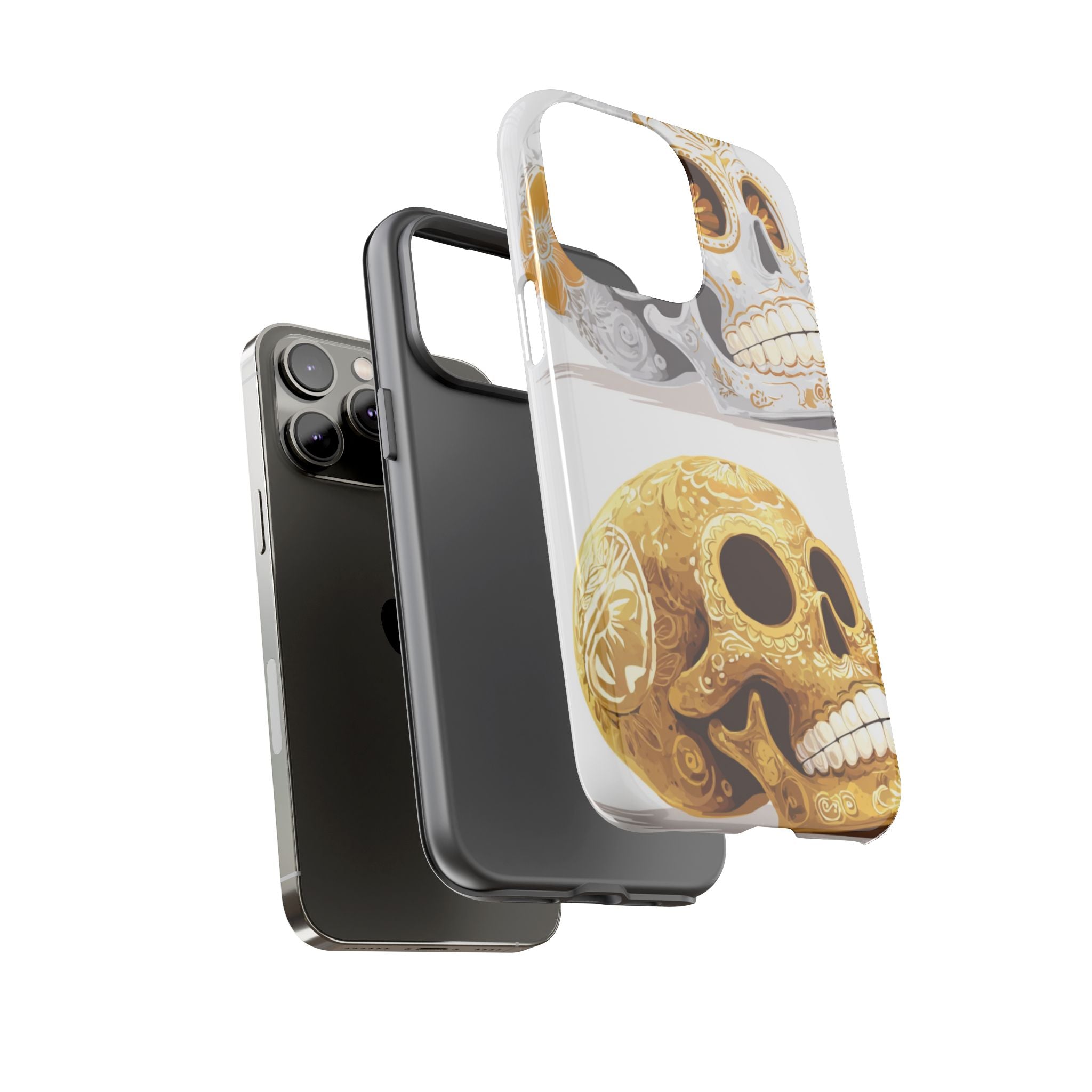 Colorful Skull Candy Phone Case