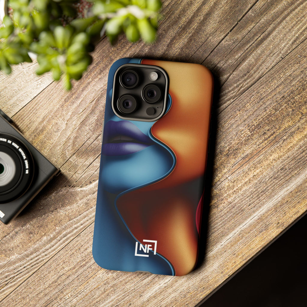 Duality in Motion — Tough Phone Case