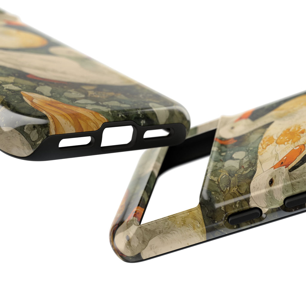 Duck-Themed Phone Case, Quirky Phone Cover, Nature Lover Gift