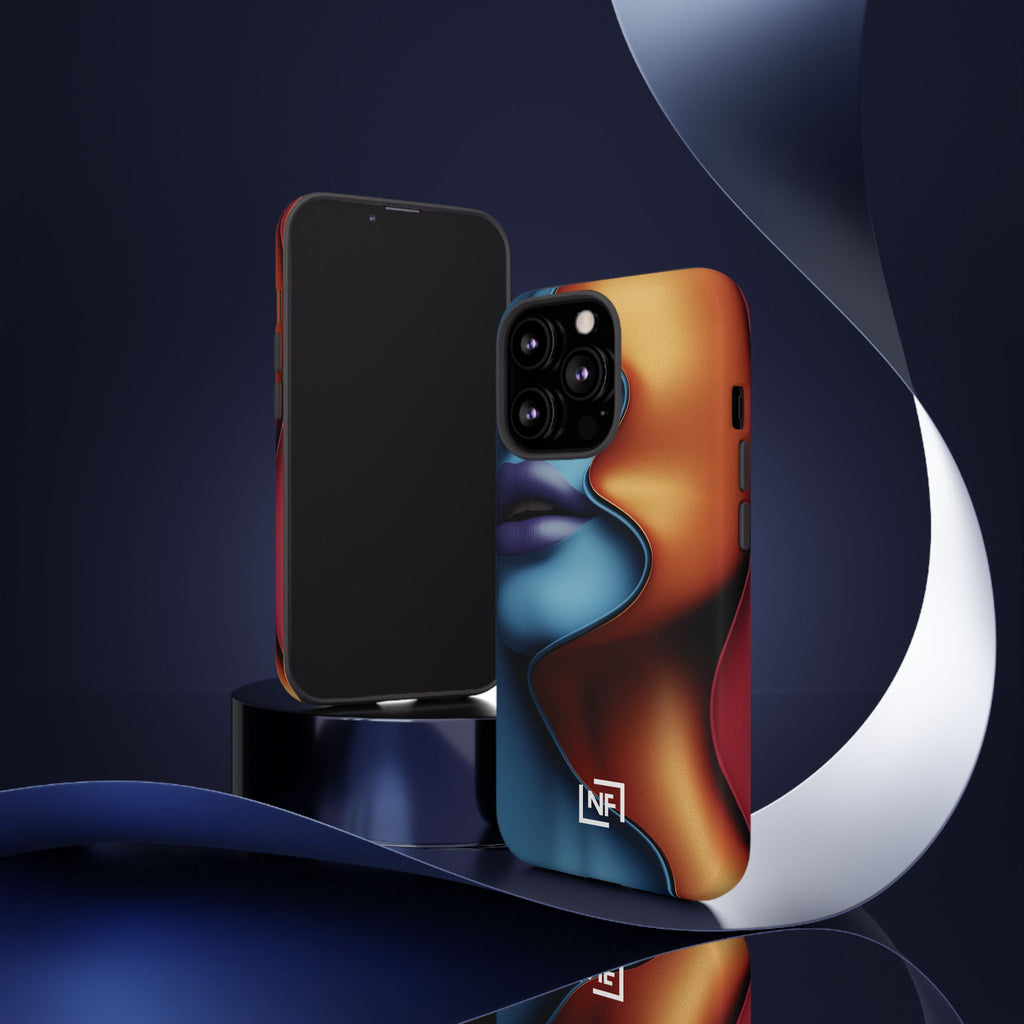 Duality in Motion — Tough Phone Case