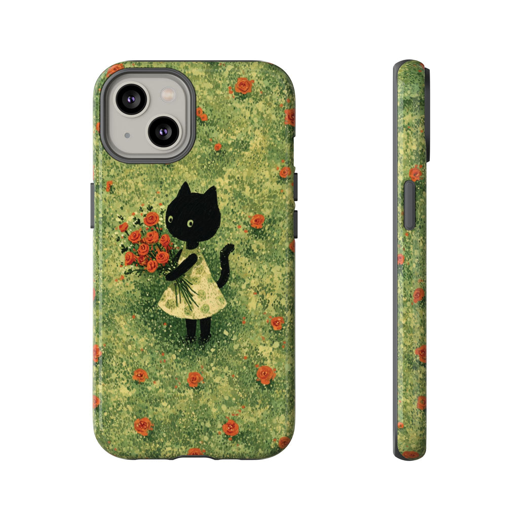 Cute Cat Tough Cases for Cat Lovers, Gifts for Her, Pet Owner Accessories