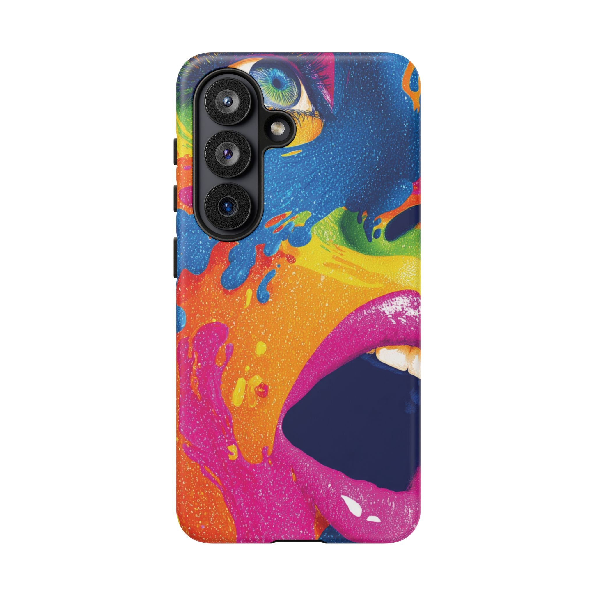 Lover, Colorful Phone Cover, Unique Gift for Artists, Fun Tech Accessory