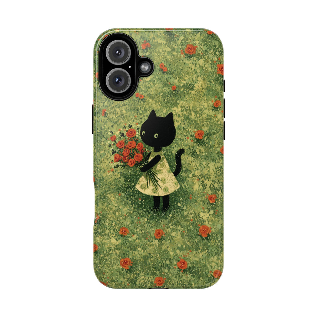 Cute Cat Tough Cases for Cat Lovers, Gifts for Her, Pet Owner Accessories