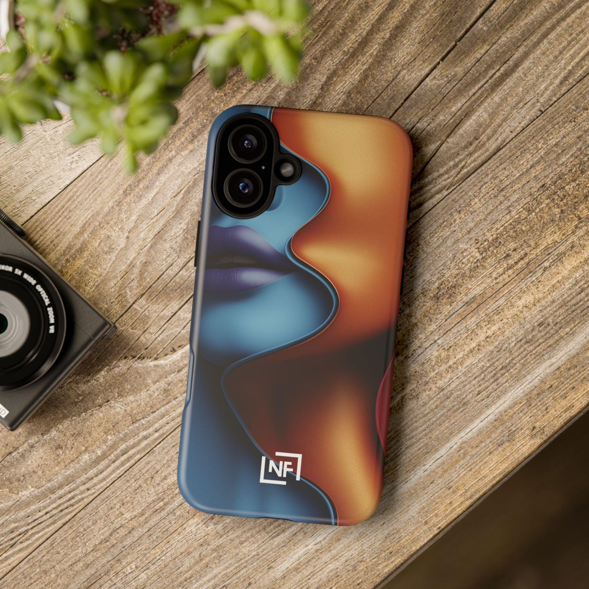 Duality in Motion — Tough Phone Case