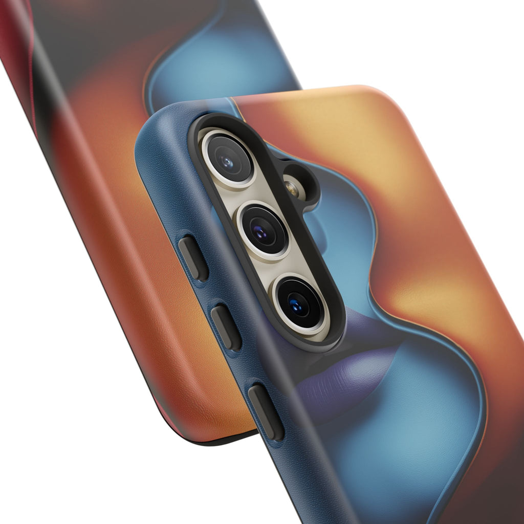 Duality in Motion — Tough Phone Case