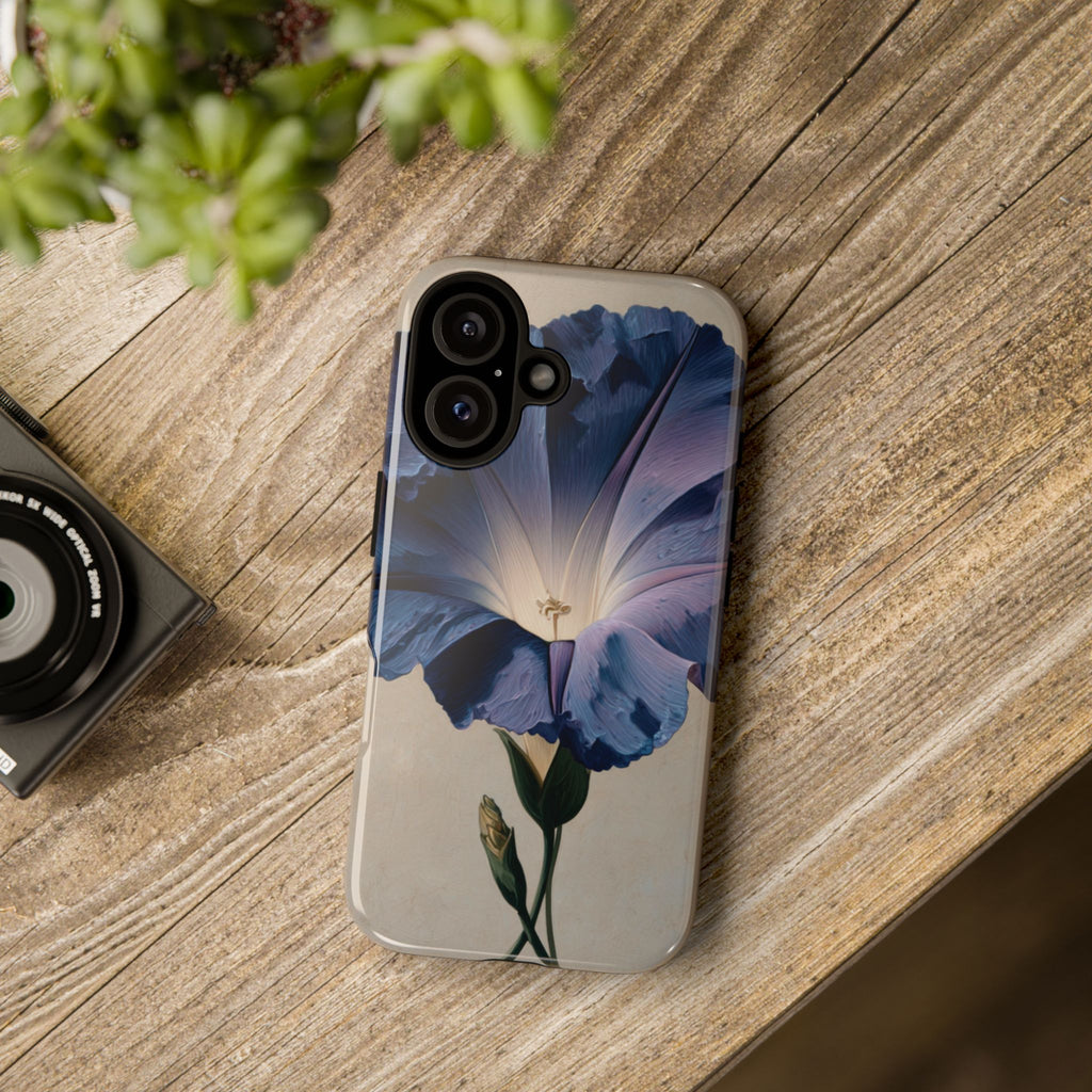 Floral Phone Case, Tough Cases with Purple Flower Design, Phone Accessories