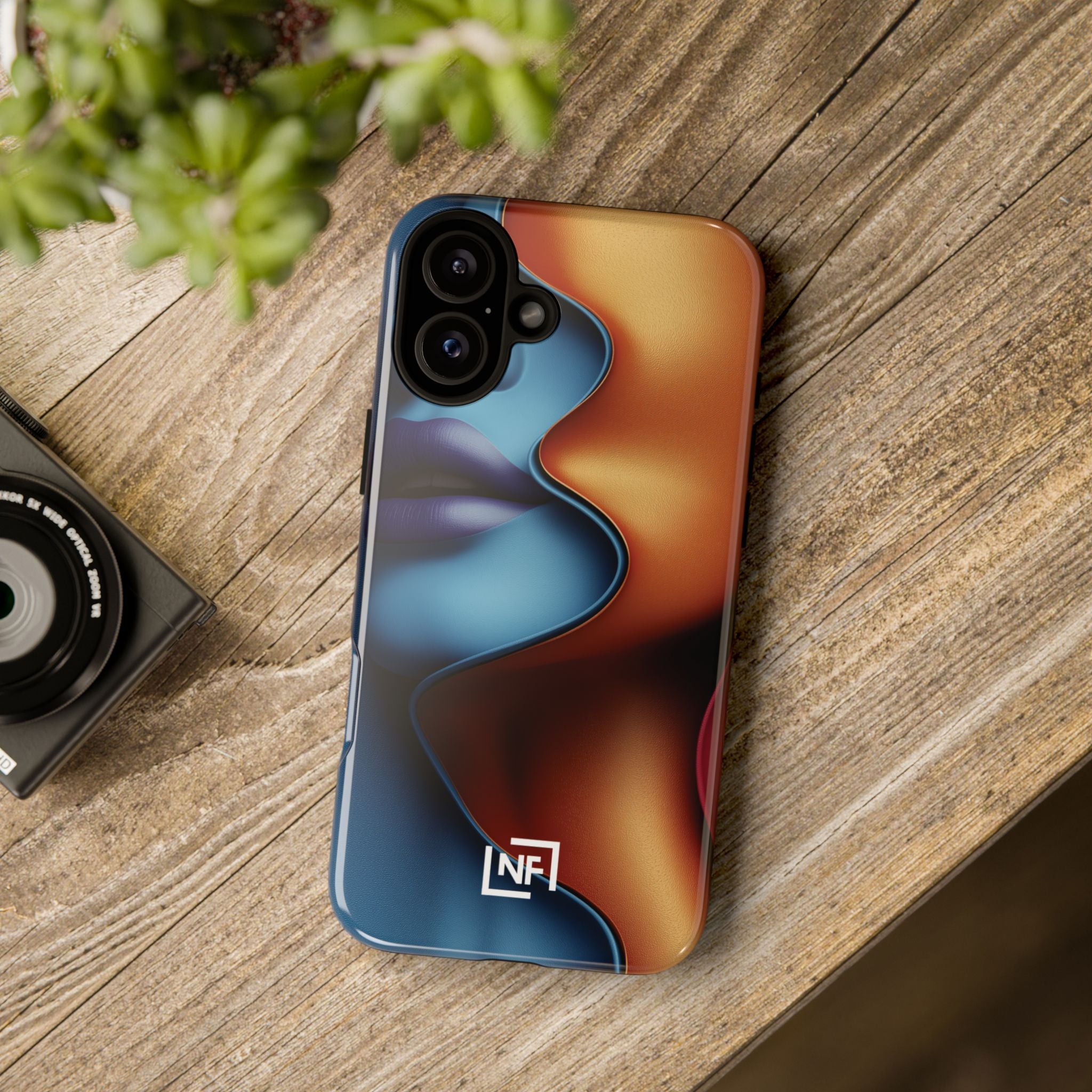 Duality in Motion — Tough Phone Case