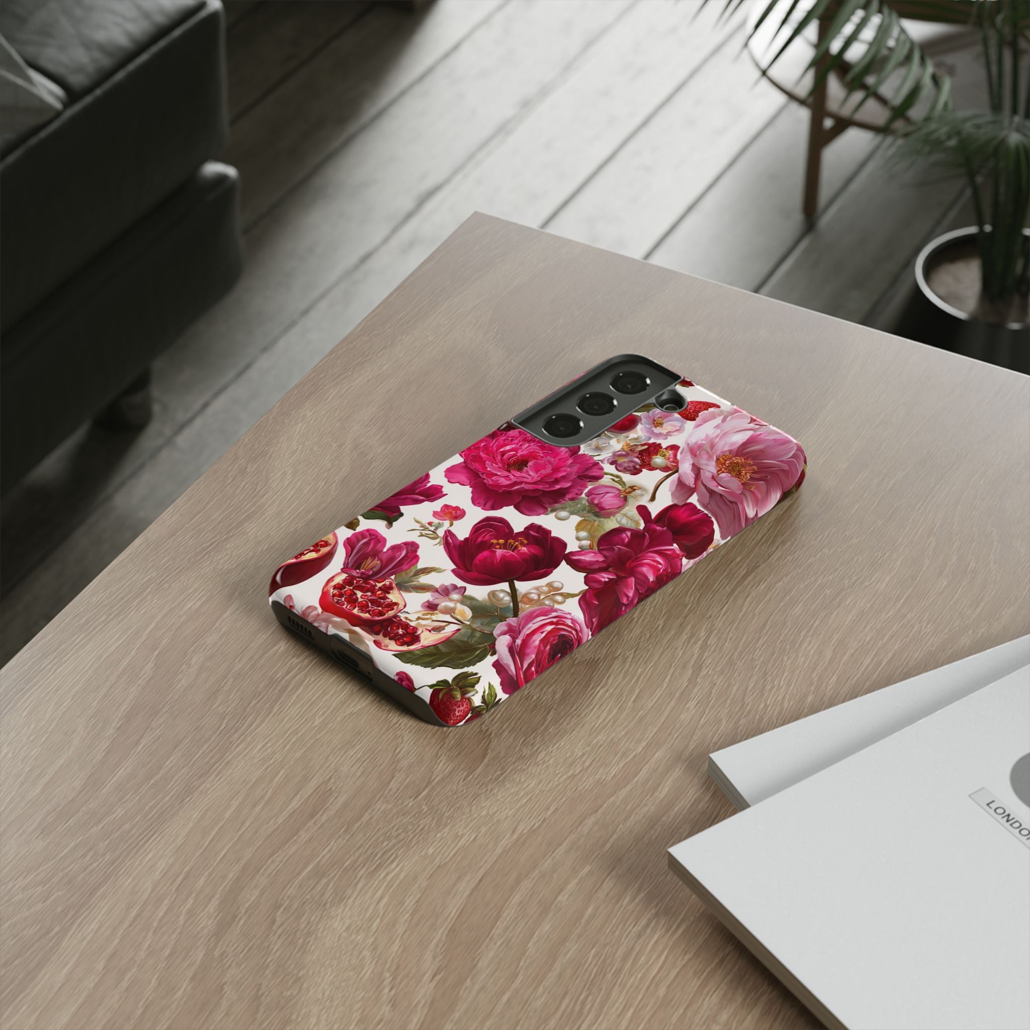 Floral Phone Case, Tough Floral Case, Flower Design