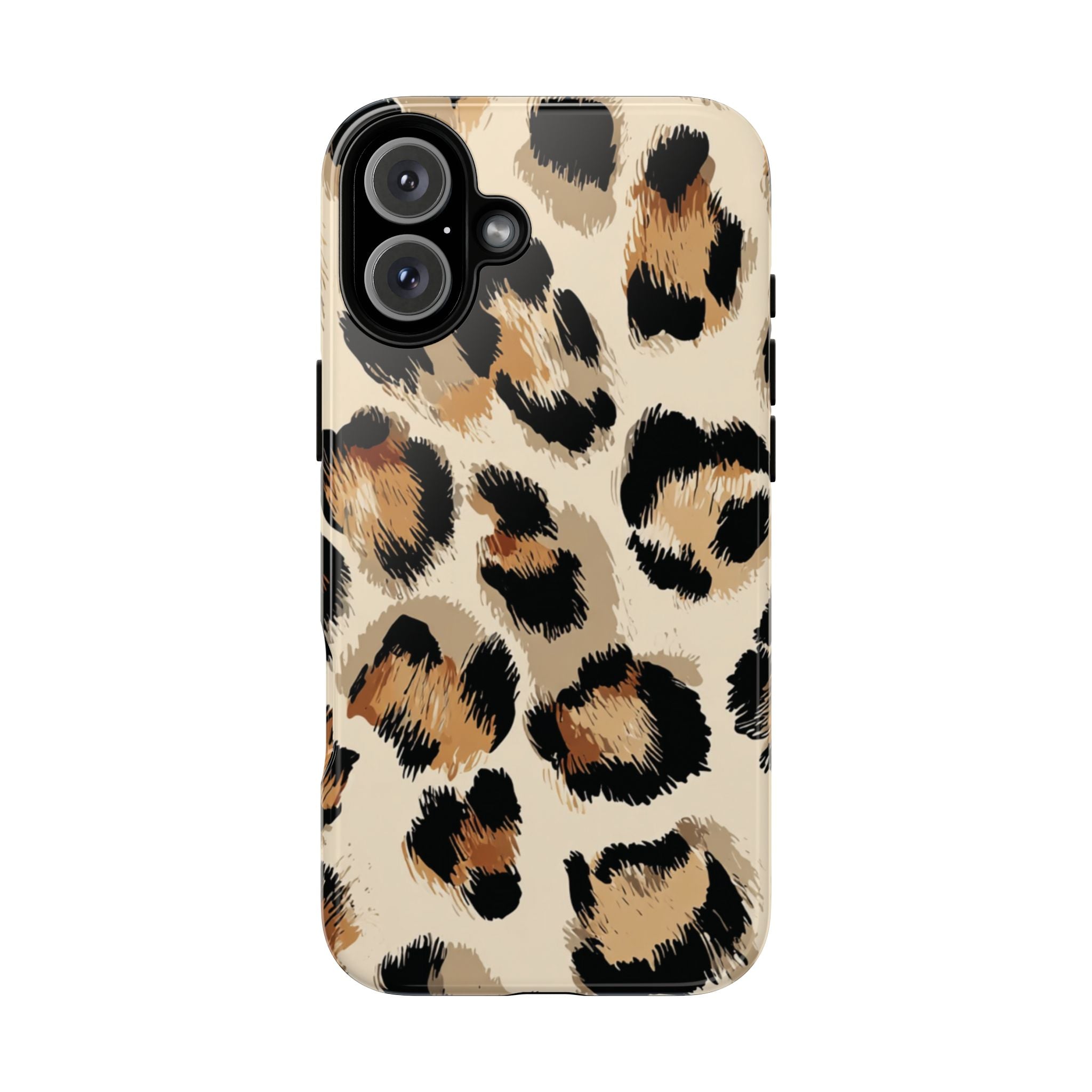 Stylish Leopard Print Phone Case, Animal Print, Tough Case, Gift for Her