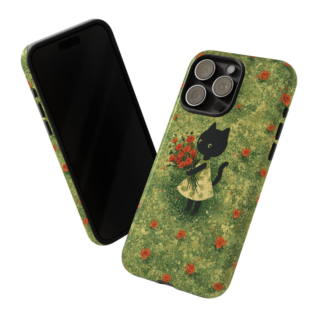 Cute Cat Tough Cases for Cat Lovers, Gifts for Her, Pet Owner Accessories