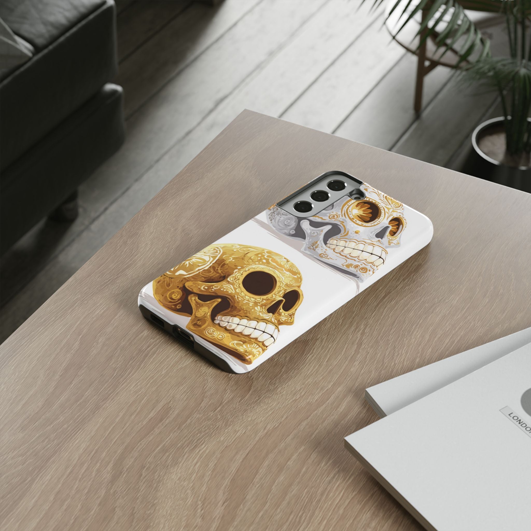 Colorful Skull Candy Phone Case