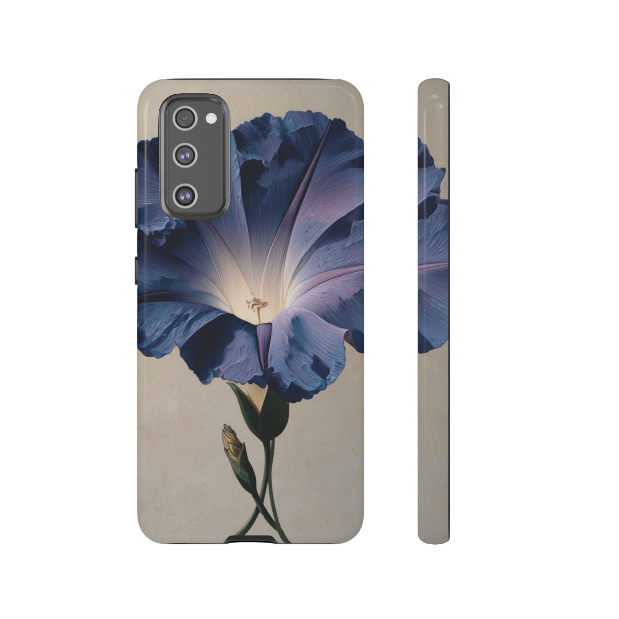 Floral Phone Case, Tough Cases with Purple Flower Design, Phone Accessories