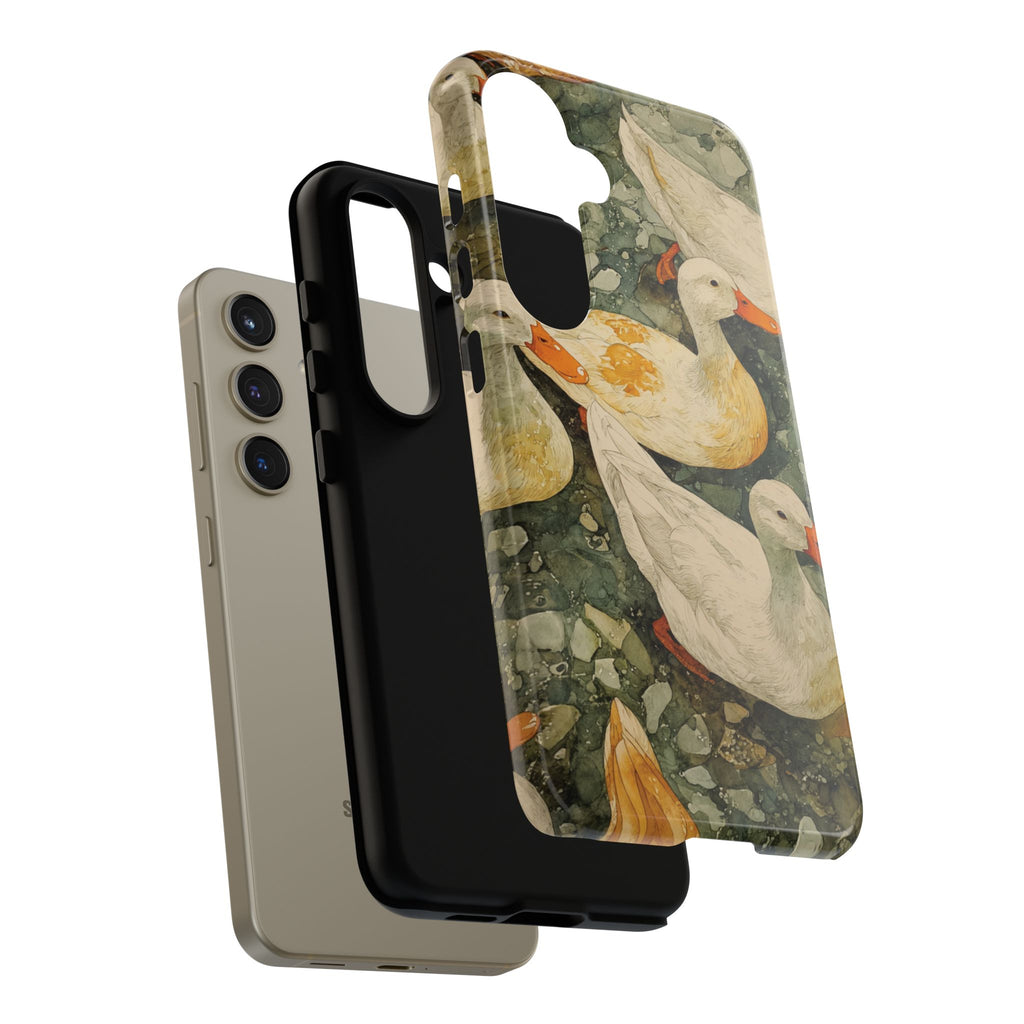 Duck-Themed Phone Case, Quirky Phone Cover, Nature Lover Gift