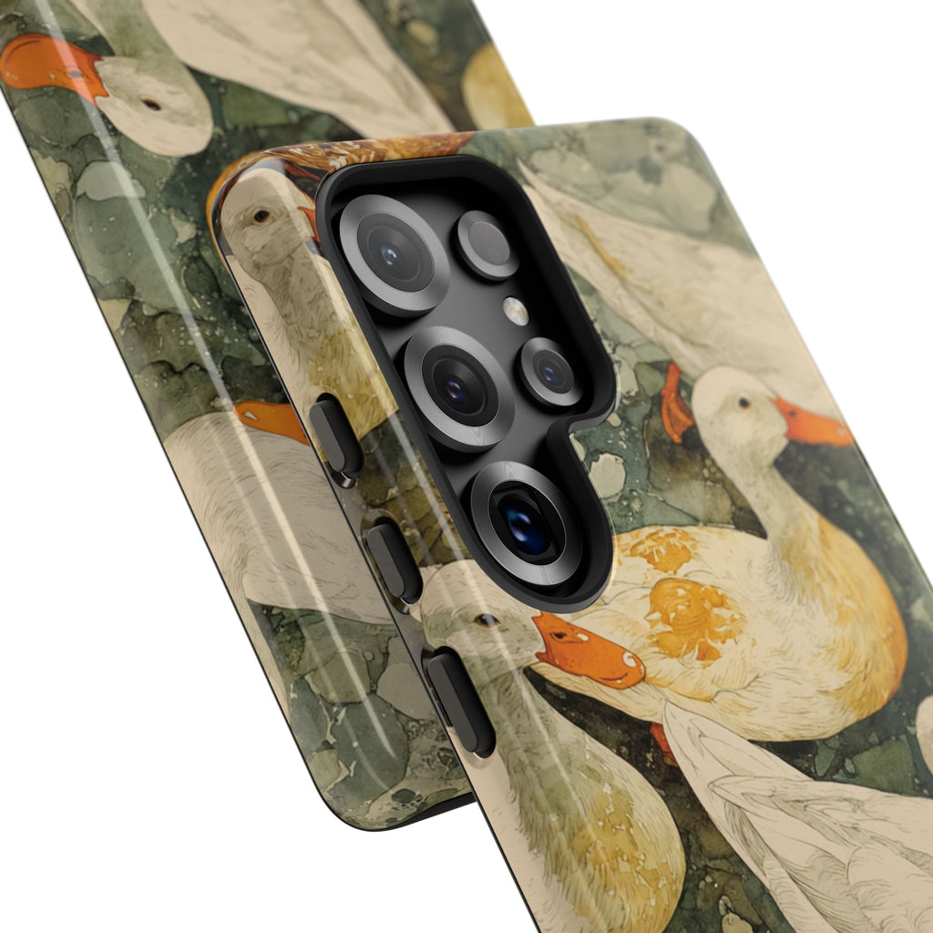 Duck-Themed Phone Case, Quirky Phone Cover, Nature Lover Gift