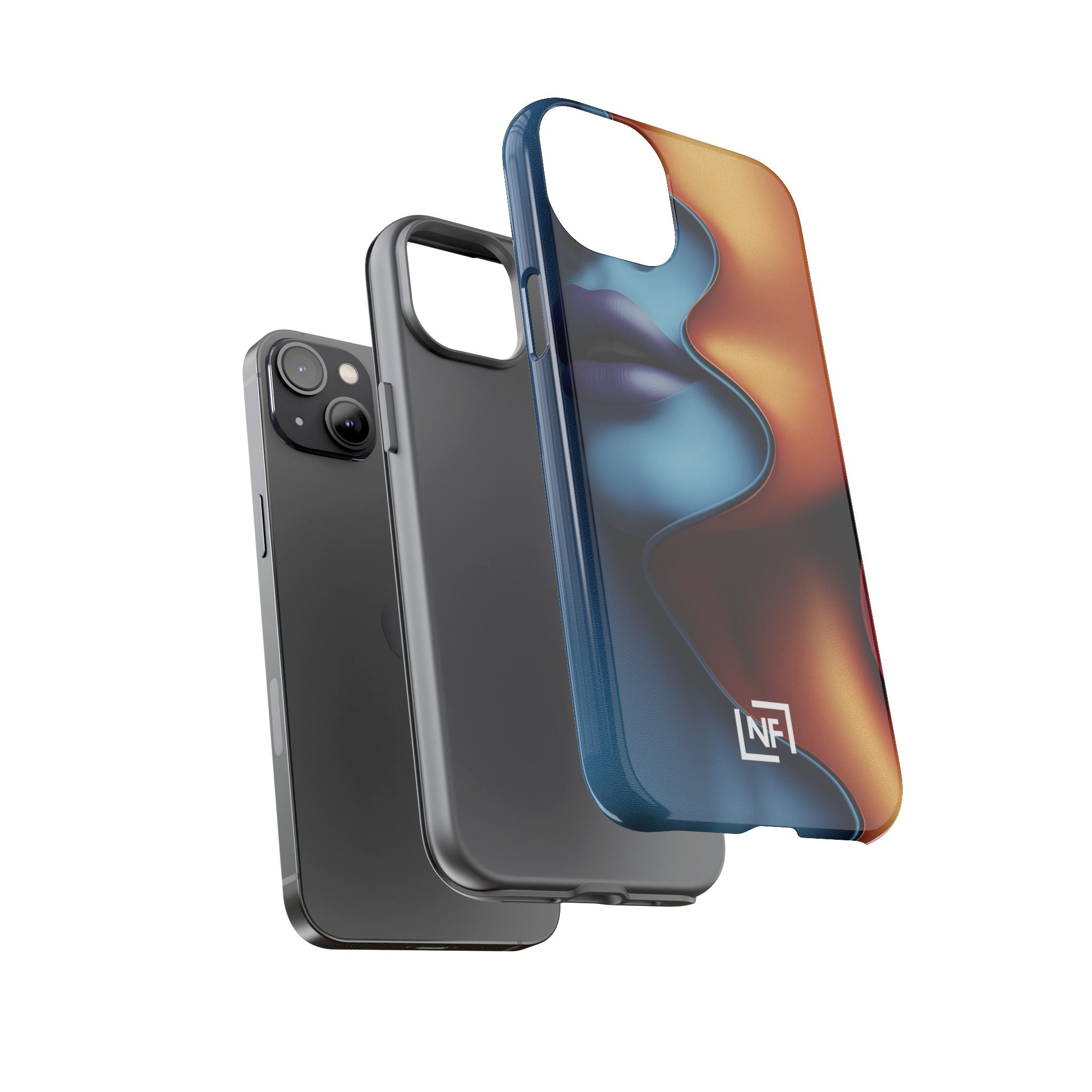 Duality in Motion — Tough Phone Case