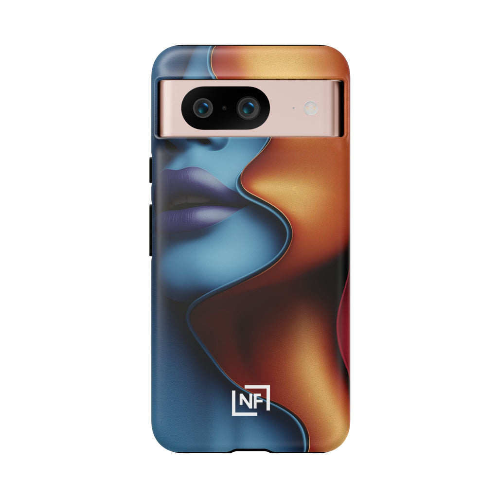 Duality in Motion — Tough Phone Case