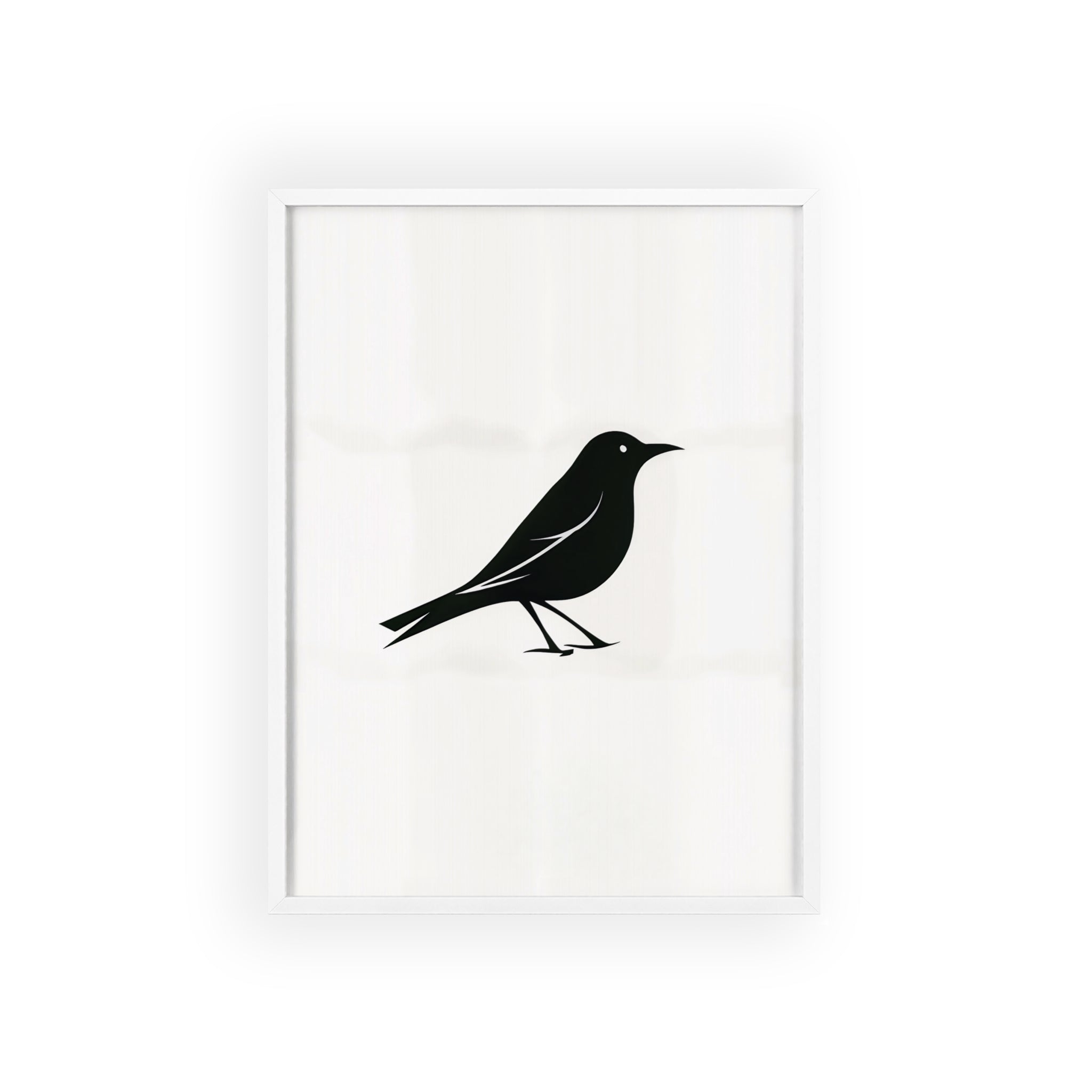 The Oriole Principle: A Study in Minimal Form – Framed Poster