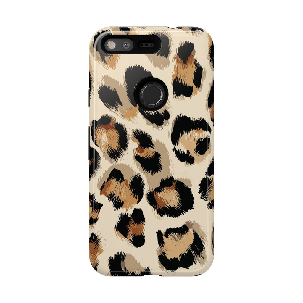 Stylish Leopard Print Phone Case, Animal Print, Tough Case, Gift for Her