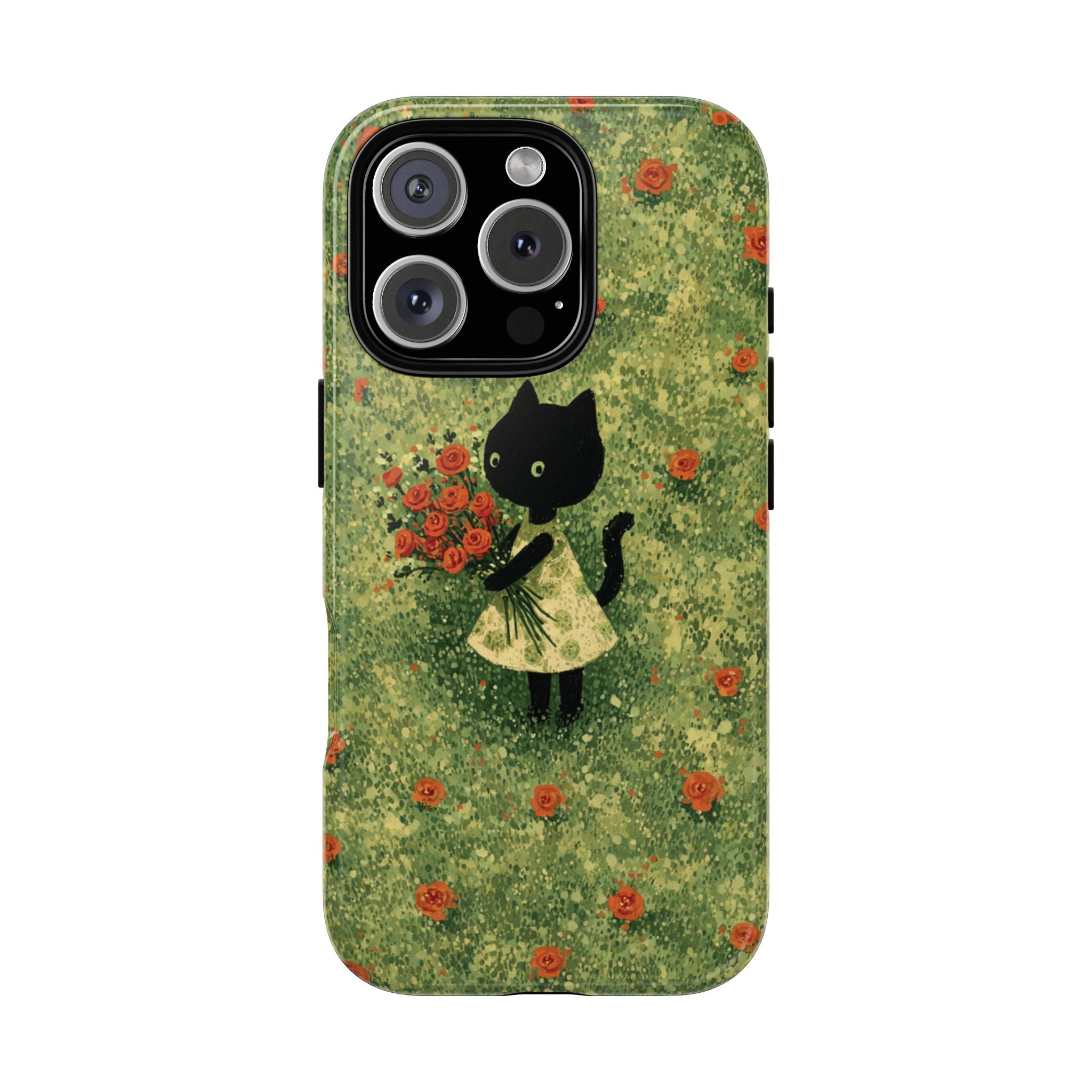 Cute Cat Tough Cases for Cat Lovers, Gifts for Her, Pet Owner Accessories