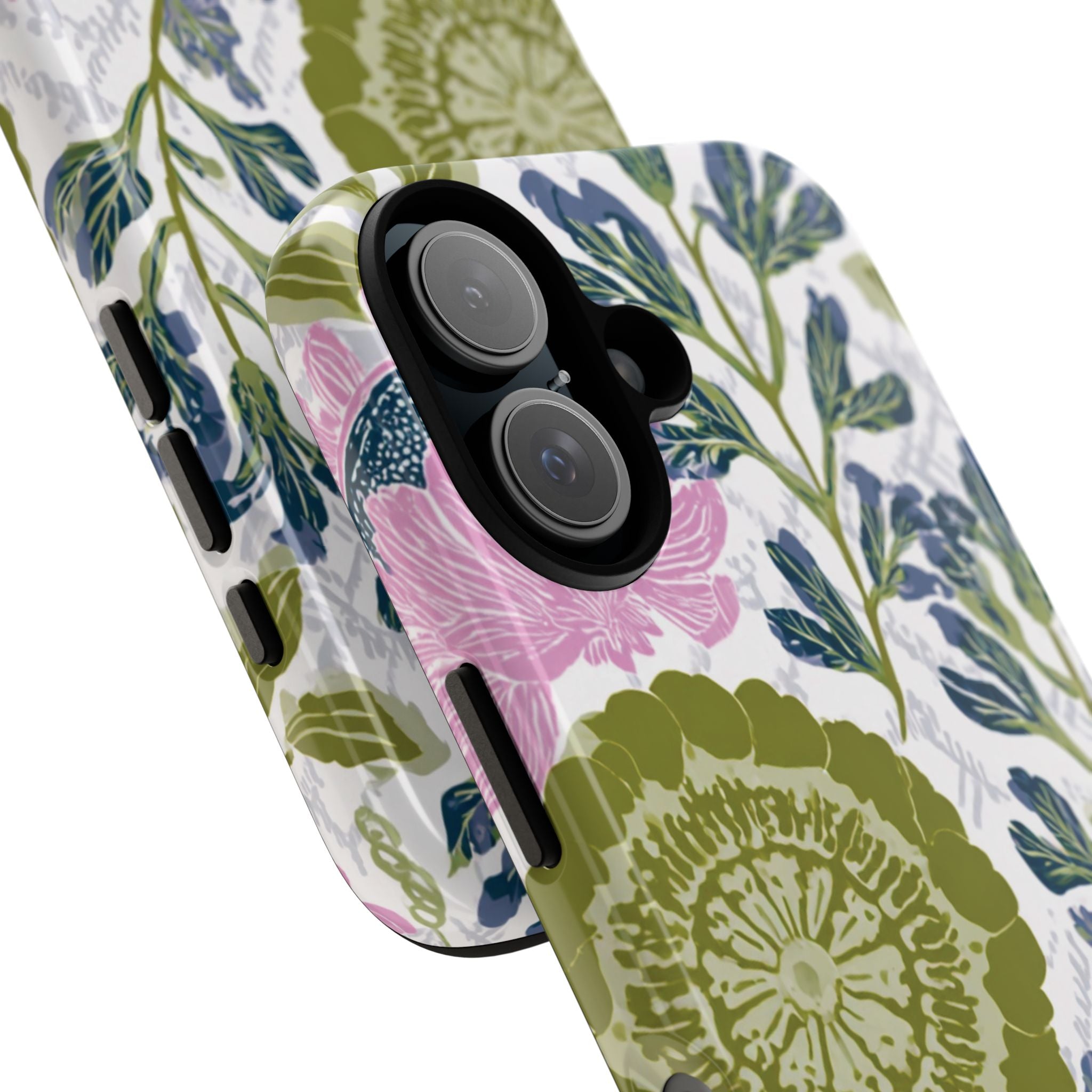 Floral Phone Case, Tough Cases with Elegant Design, Stylish Phone Accessories