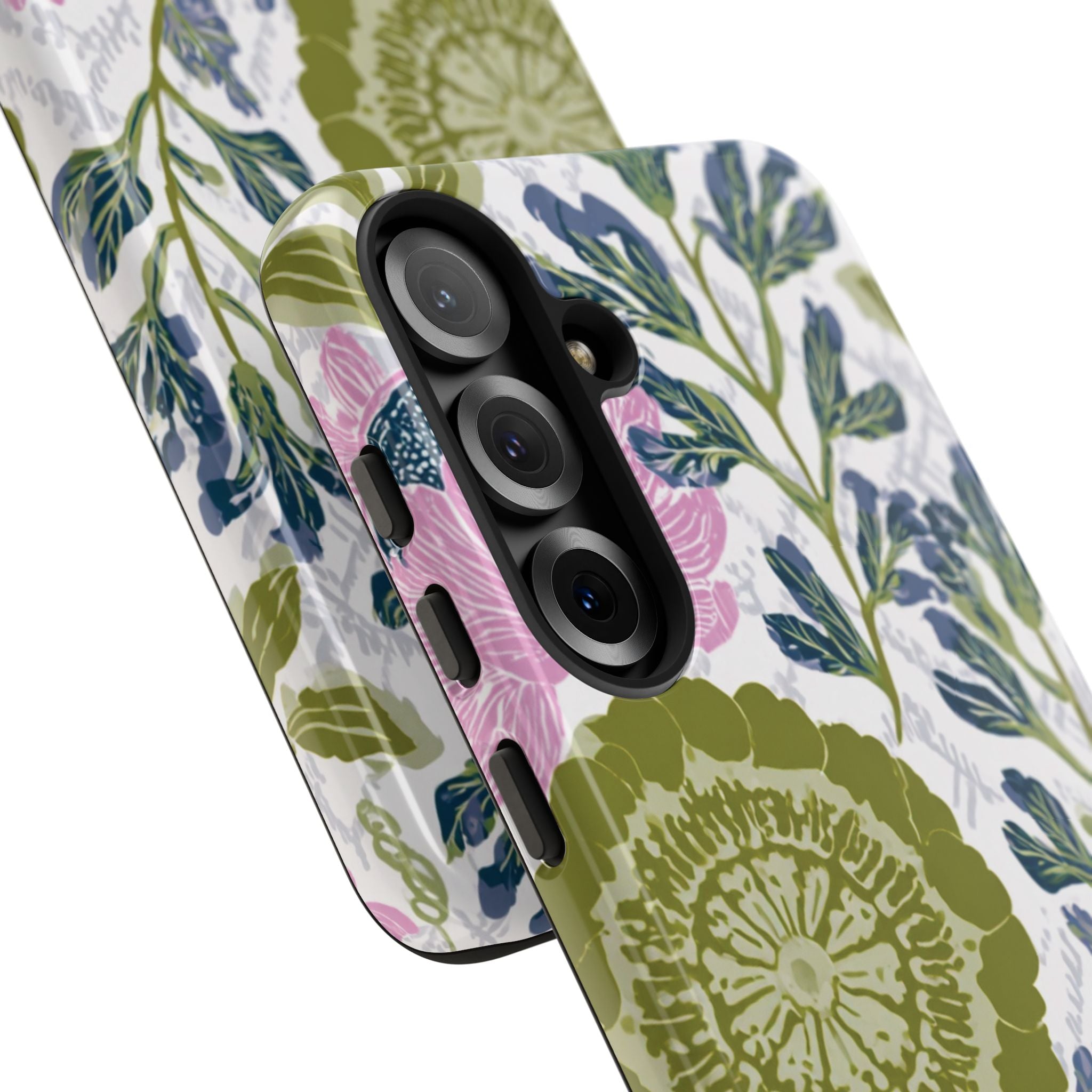 Floral Phone Case, Tough Cases with Elegant Design, Stylish Phone Accessories